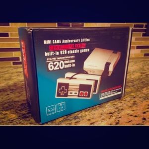 620 games built in Classic gaming console